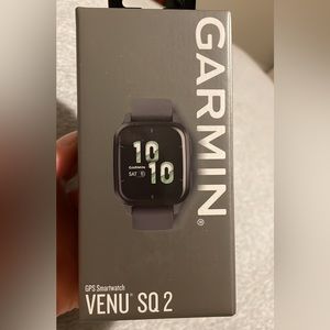 Garmin smartwatch Venue SQ2 Bluetooth 40mm Slate colour. New in box!
